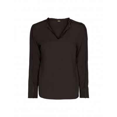Gustav Emi Stretch Shirt - Chocolate Brown Gustav Emi Stretch Shirt - Chocolate Brown